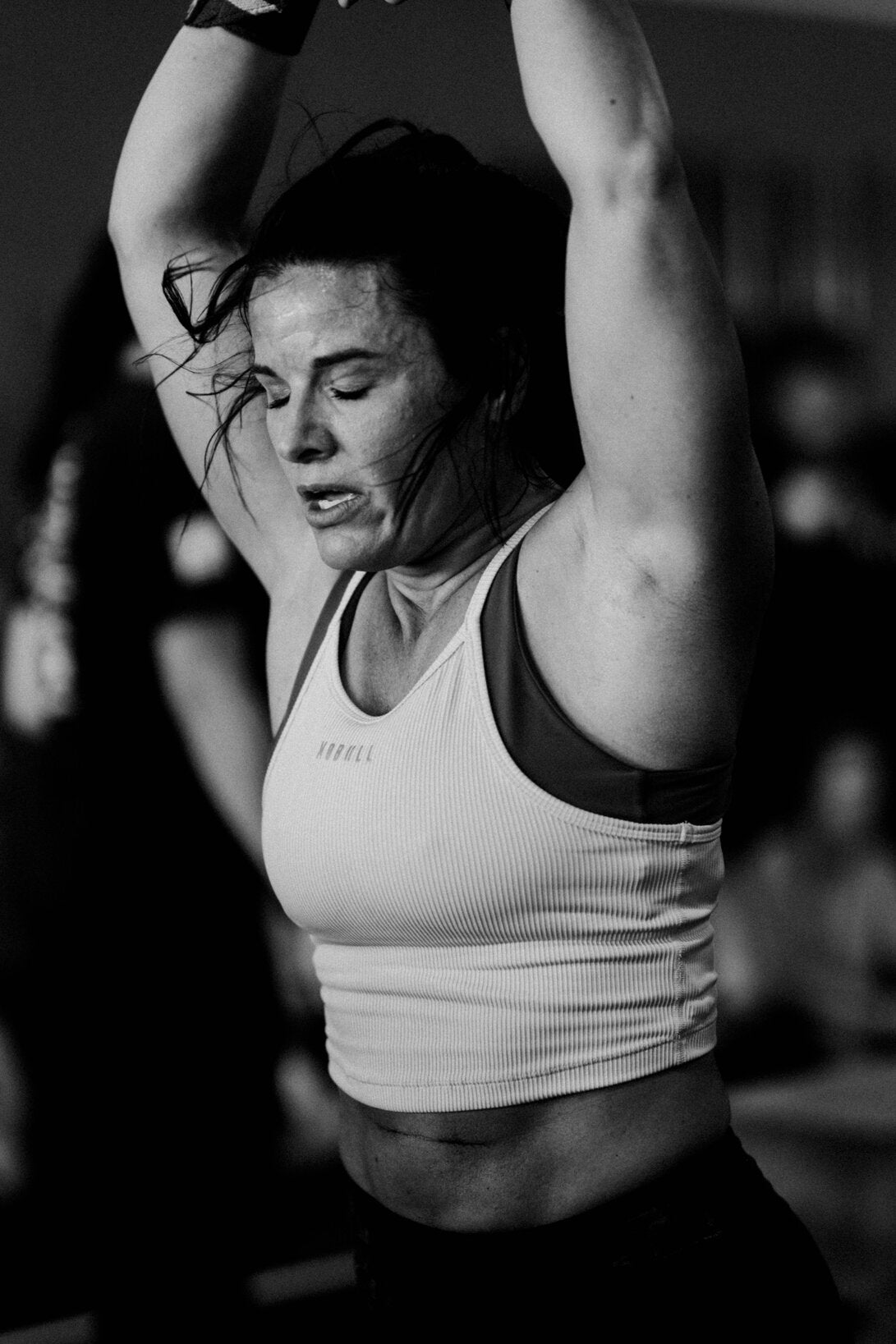 Woman Exercising HYROX