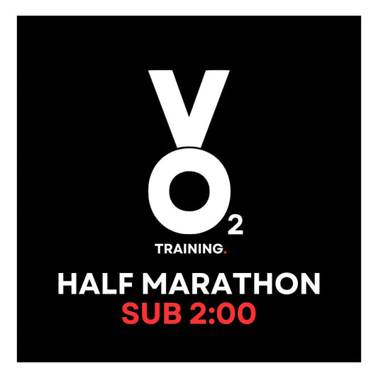 VO2 Half Marathon Training Plan: Sub 2:00